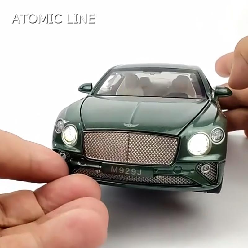 Bentley コンチネンタル GT 1/24 ミニカー 全3色 ライト点灯 エンジンサウンド 合金モデル 模型 プルバック｜atomic-line｜06