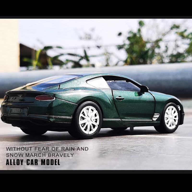 Bentley コンチネンタル GT 1/24 ミニカー 全3色 ライト点灯 エンジン