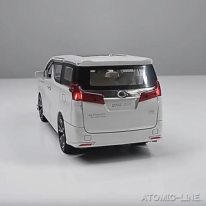トヨタ ALPHARD アルファード 1/24 ミニカー 全2色 ライト点灯 トヨタ ALPHARD アルファード 1/24 ミニカー 全2色 ライト点灯