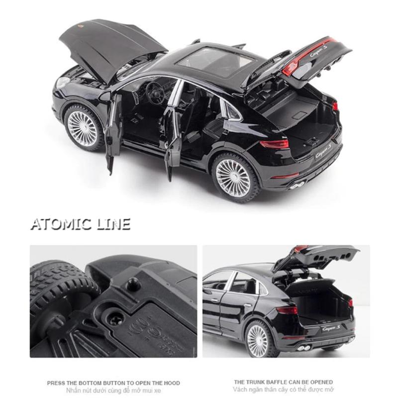 PORSCHE DESIGN ポルシェ カイエン ターボ 1/32 ミニカー 全4色
