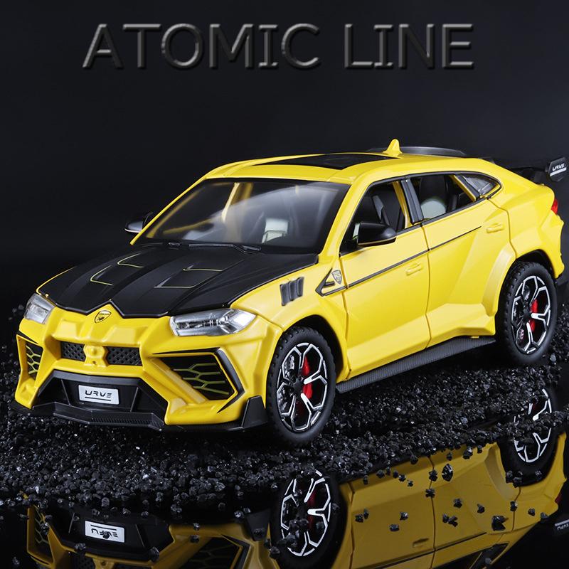 ランボルギーニ URUS ウルス 1/24 ミニカー 全4色 ライトと計器類点灯 エンジンサウンド 合金モデル 模型 ジオラマ｜atomic-line｜20