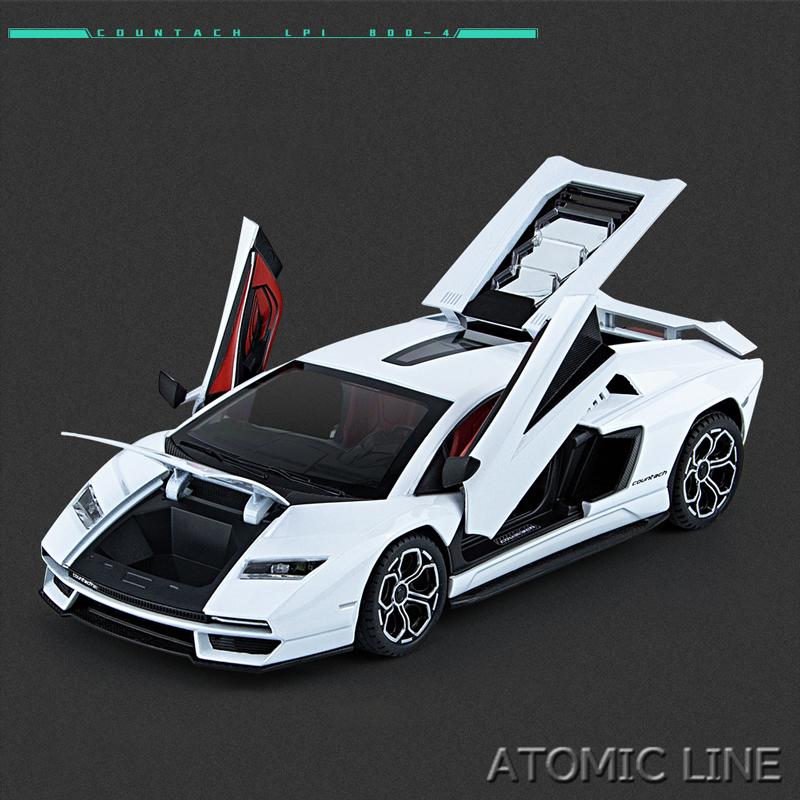 ランボルギーニポーチ　希少な未使用品 楽天市場】ミニカー 1/24 ランボルギーニ カウンタック LPI 800