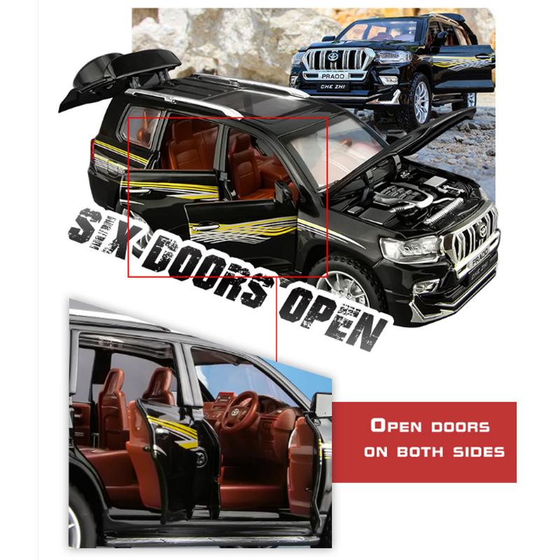 トヨタ TOYOTA ランドクルーザー PRADO 1/24 ミニカー 全2色