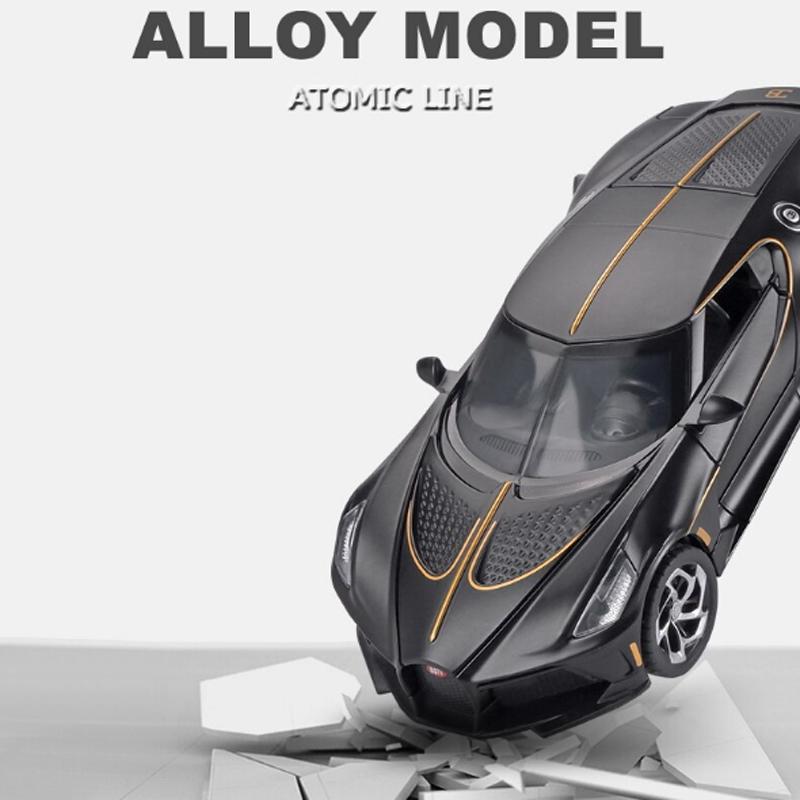 BUGATTI ラ・ヴォワチュール・ノワール 1/24 ミニカー 全4色