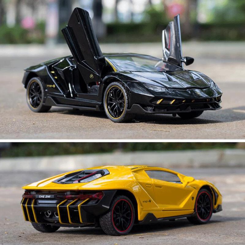 ランボルギーニミニカー　1/24 新車。 ミニカー 1/24 ブラゴ ランボルギーニテルツォミッレニオ