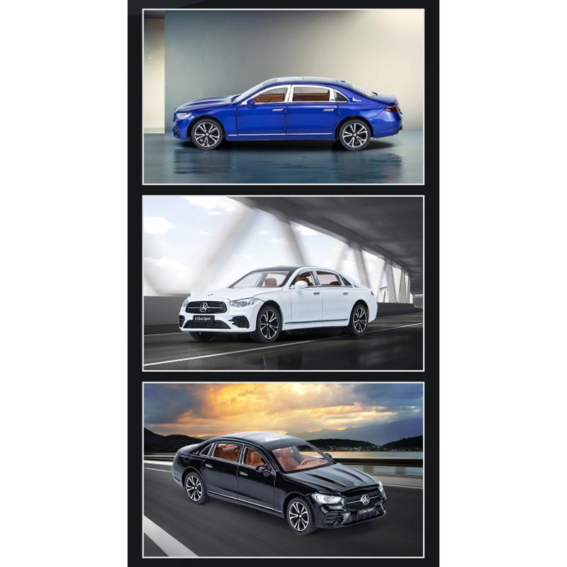メルセデス ベンツ Eクラス 1/24 ミニカー 全3色 ライト点灯