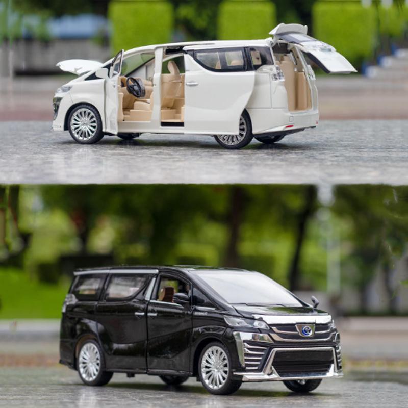 TOYOTA VELLFIRE ミニカー A non-sale color sample miniature car of the Vellfire that I
