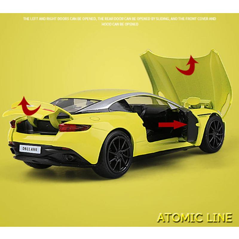 NSR 1/32 アストンマーティン　ASTON MARTIN アストンマーティン DB11 AMR ミニカー 1/32 全4色 ライト点灯