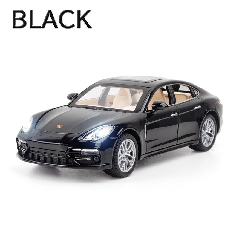 ポルシェ　パナメーラ　ミニカーマグネット ポルシェ パナメーラ 1/32 ミニカー 全3色 ライト点灯 エンジン