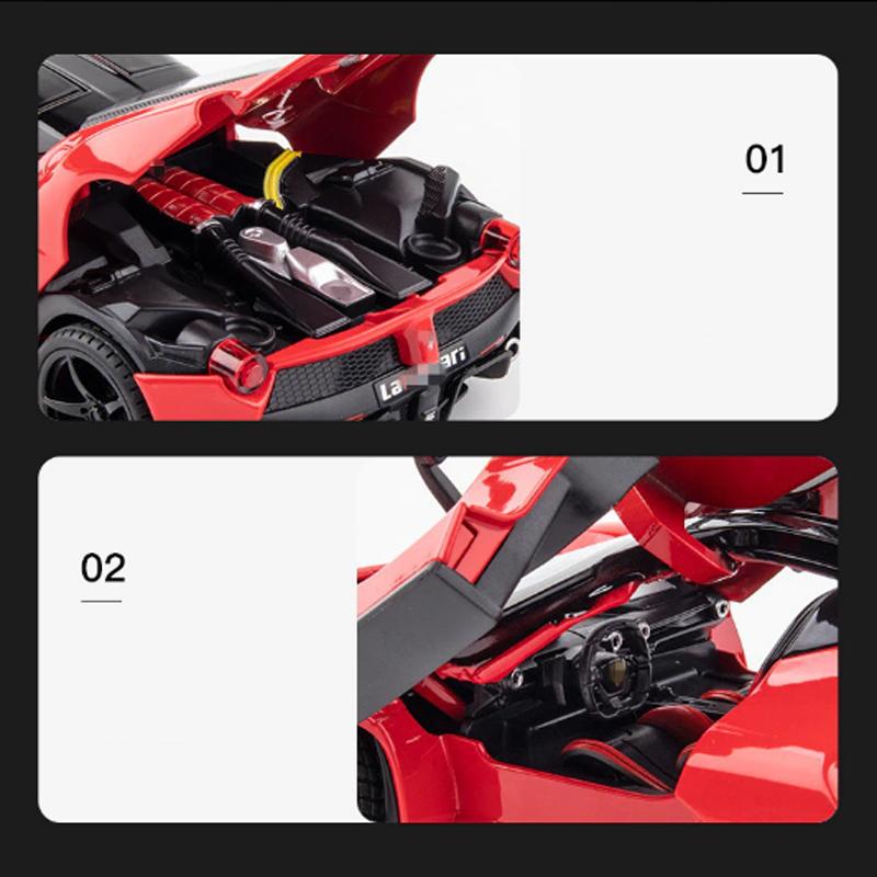 Ferrari ラ・フェラーリ laferrari 1/22 ミニカー 全3色 ライト