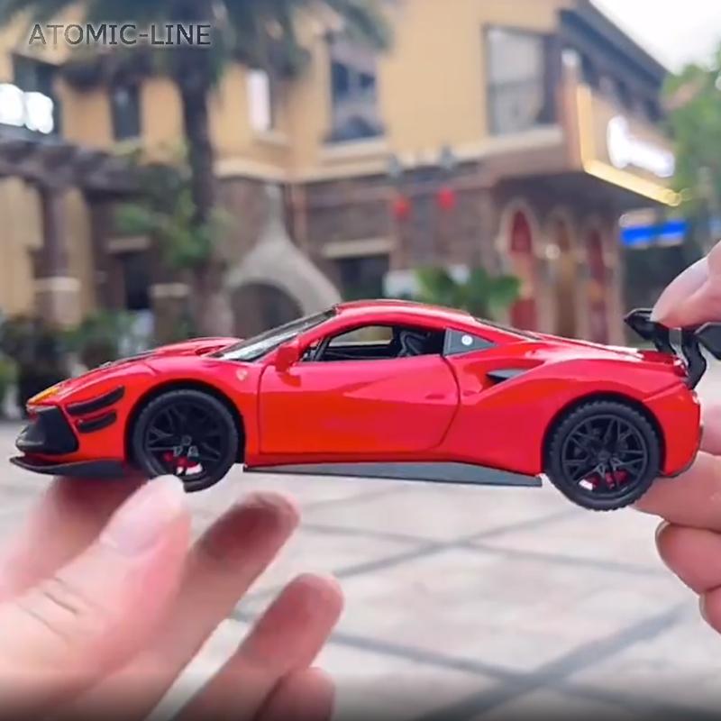 ミニカーコレクション 多色 さまざまなデザイン KiNSMART ミニカー 1:36 ランボルギーニ ヴェネーノ 4色アソート No