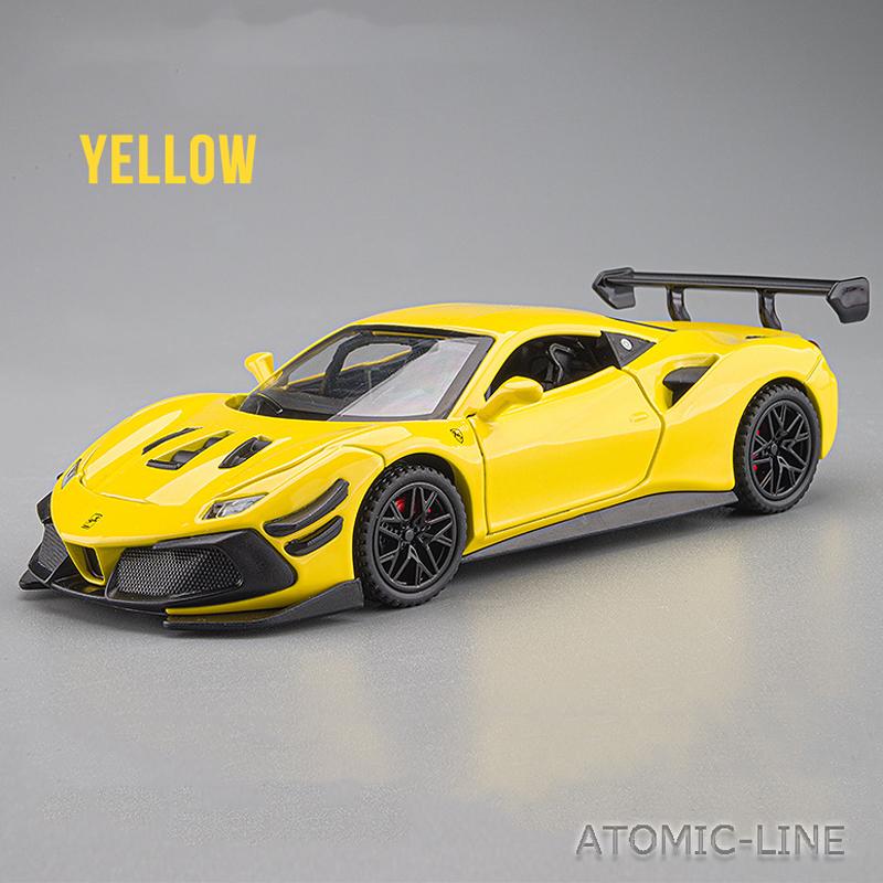 Ferrari（フェラーリ） 488 1/32 ミニカー 全3色 ライト点灯 エンジン