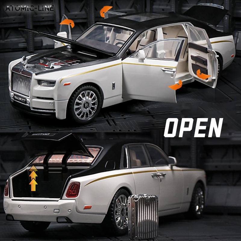 ロールスロイス ファントム 1/20 ミニカー 全4色 ライト点灯