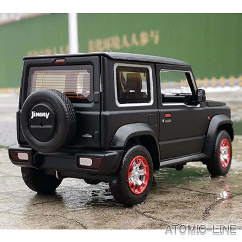 SUZUKI ジムニー シエラ 1/18 ミニカー 全2色 ライト点滅 合金