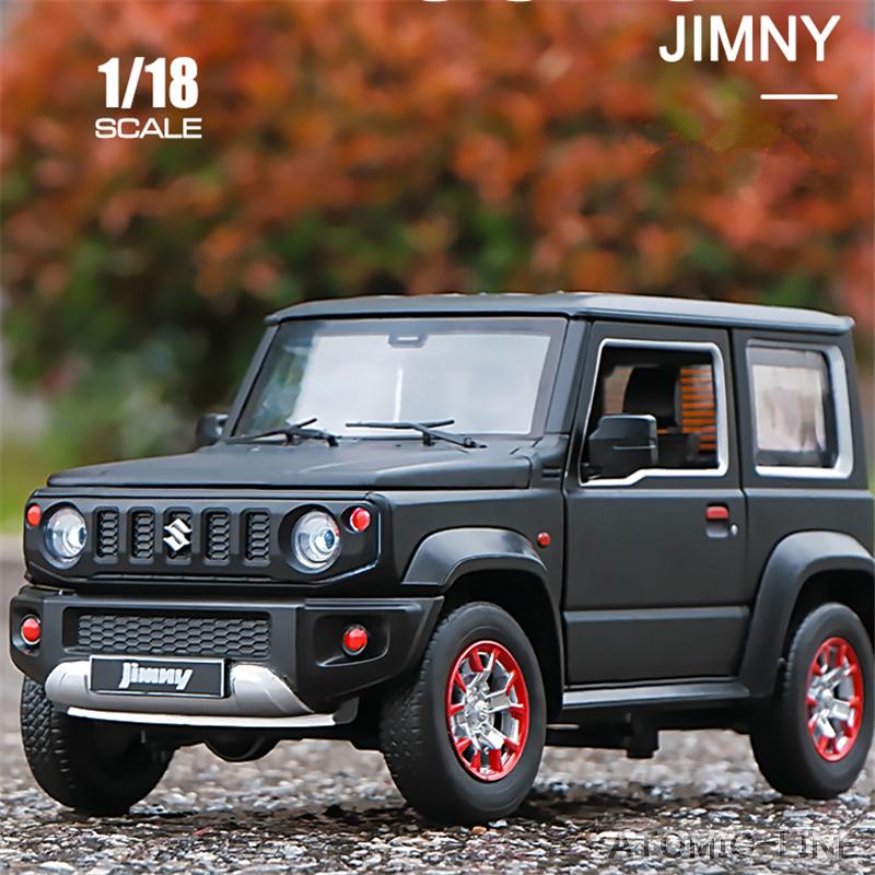Suzuki Jimny 1:18 ミニカー SUZUKI ジムニー シエラ 1/18 ミニカー 全2色 ライト点滅 合金