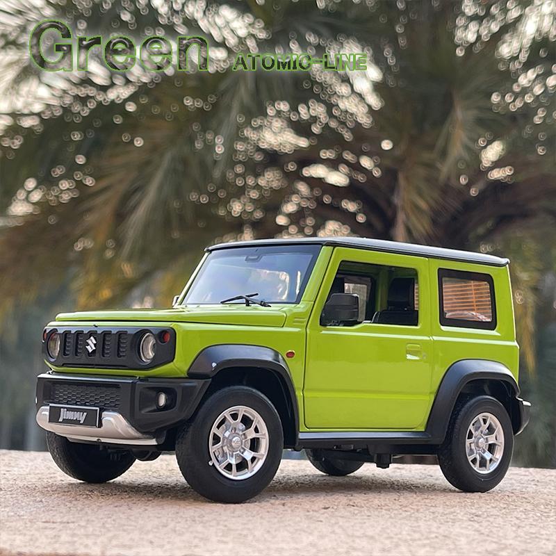 SUZUKI ジムニー シエラ 1/18 ミニカー 全2色 ライト点滅 合金