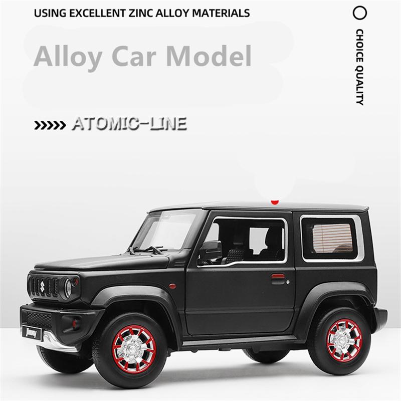 ミニカー スズキ ジムニーシエラ 1/18 SUZUKI ジムニー シエラ 1/18 ミニカー 全2色 ライト点滅 合金