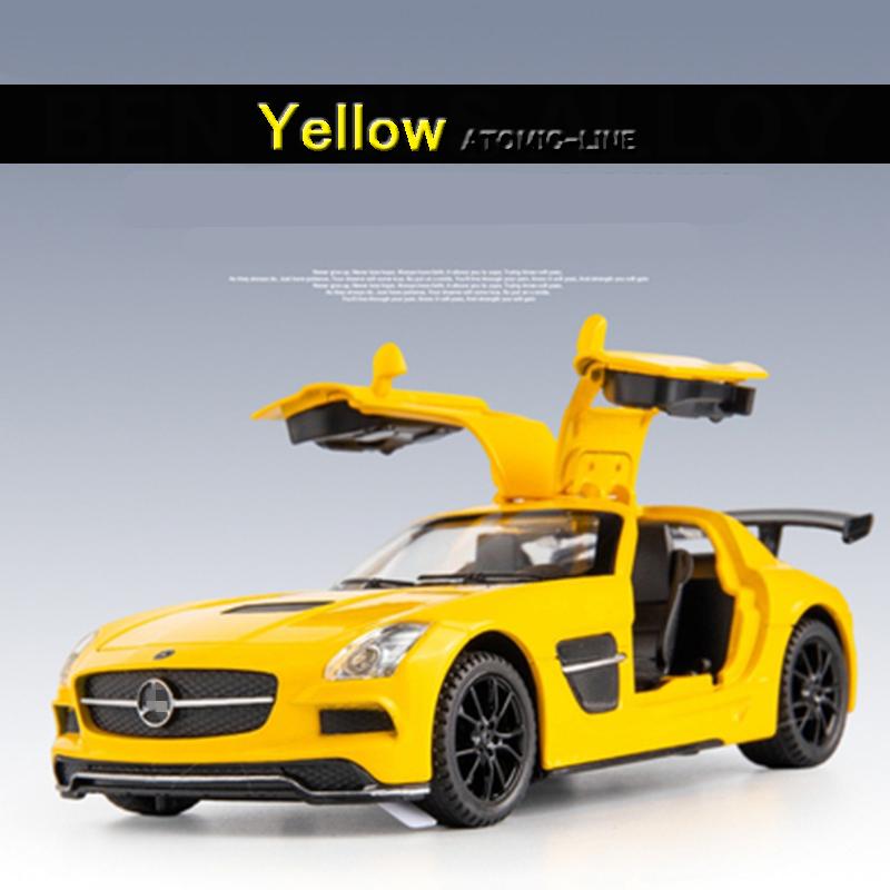 メルセデスAMG メルセデスベンツ SLS AMG 1/32 ミニカー 全4色