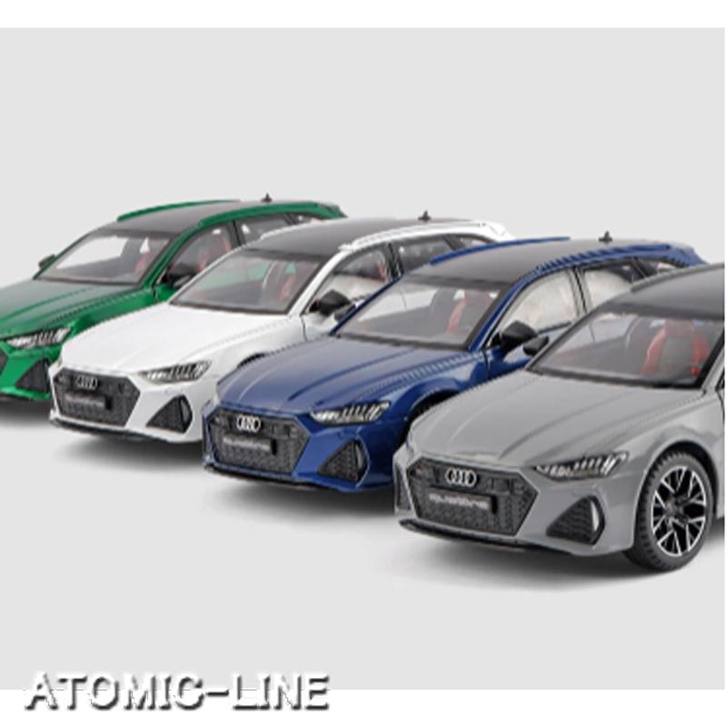 アウディ RS6 Avant 1/24 ミニカー 全4色 ライト点灯 エンジンサウンド 合金モデル 模型 ジオラマ｜atomic-line｜21