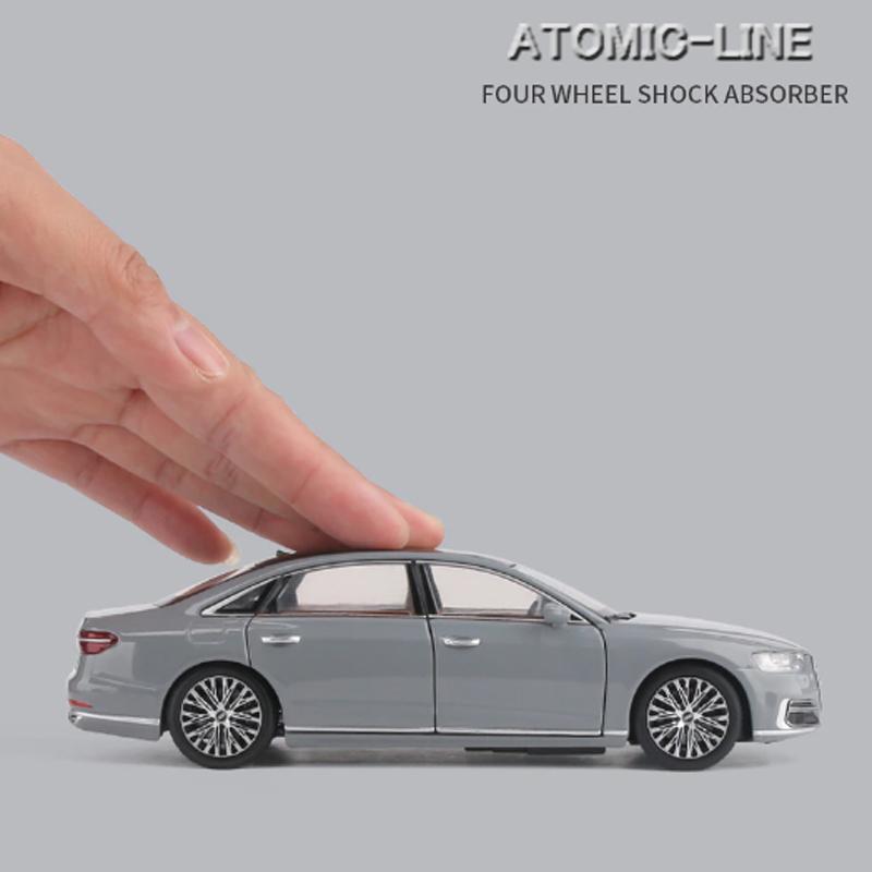 1/18 アウディ 合金ミニカー ライト音付 リモコンキー有 1/18