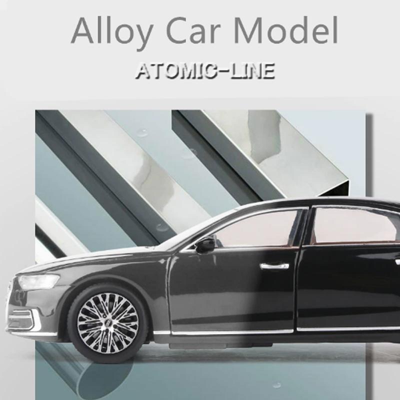 アウディ A8 1/32 ミニカー 全3色 ライト点灯 エンジンサウンド