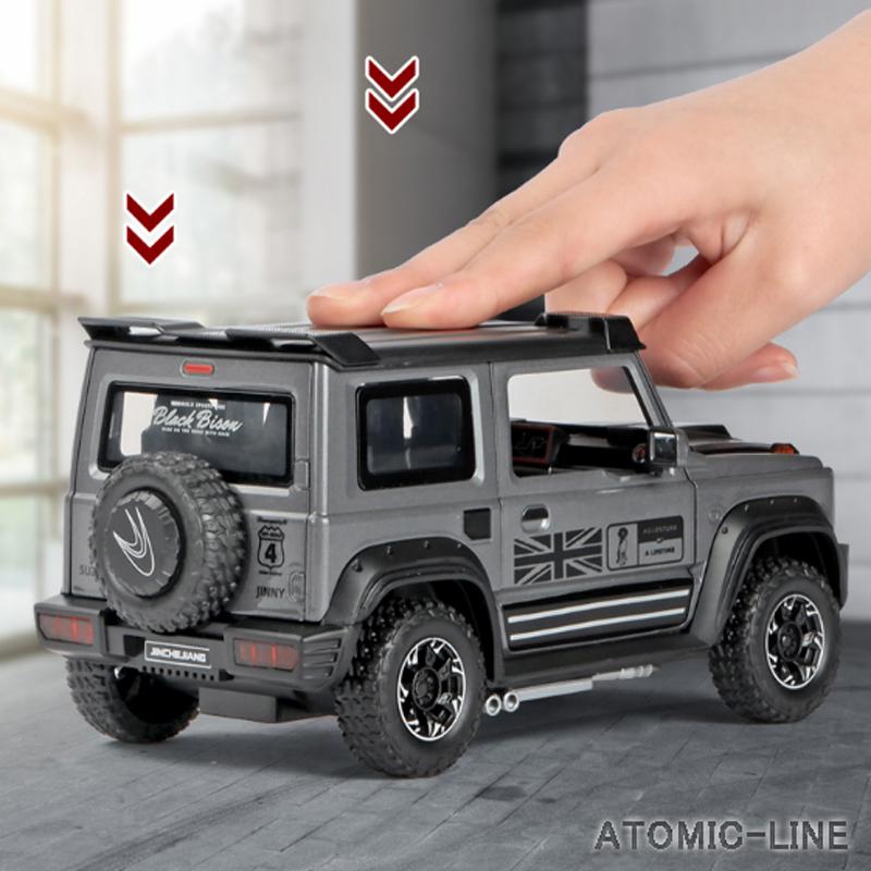 SUZUKI ジムニー SIERRA 1/18 ミニカー 全4色 ライト点滅 合金 SUZUKI ジムニー SIERRA 1/18 ミニカー 全4色 ライト点滅 合金