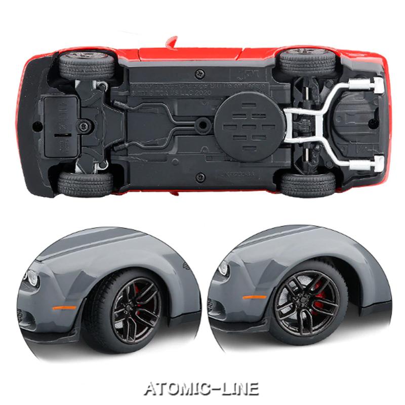 ダッジ チャレンジャー SRT 1/32 ミニカー 全3色 ライト点灯 ダッジ チャレンジャー SRT 1/32 ミニカー 全3色 ライト点灯