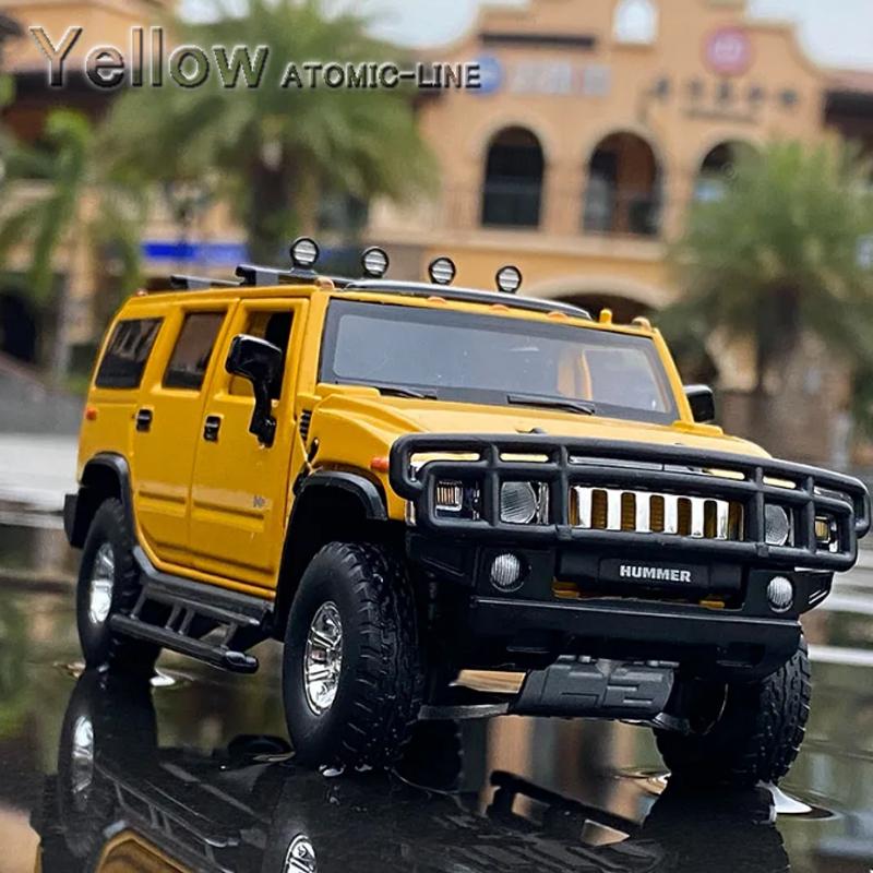 HUMMER ハマー H2 1/32 ミニカー 全4色 +1タイプ ライト点灯 HUMMER ハマー H2 1/32 ミニカー 全4色 +1タイプ ライト点灯