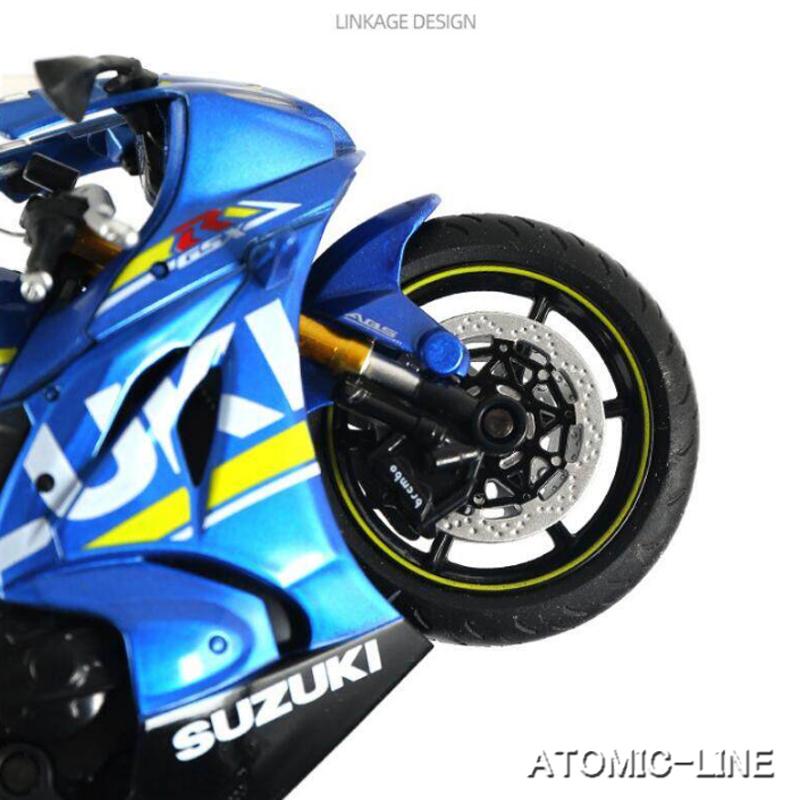 スズキ GSX-R1000 1/12 ミニカー 全4色 バイク 合金モデル 模型 ジオラマ｜atomic-line｜10