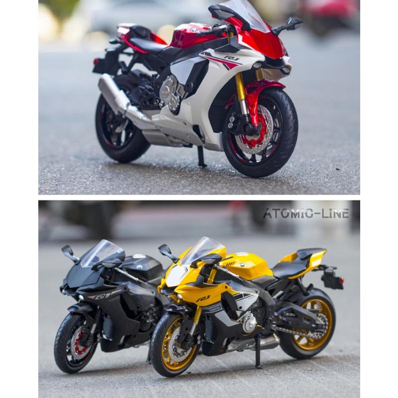 YAMAHA（ヤマハ） 1/12 YZF-R1 ミニカー 全4色 バイク 合金モデル 模型