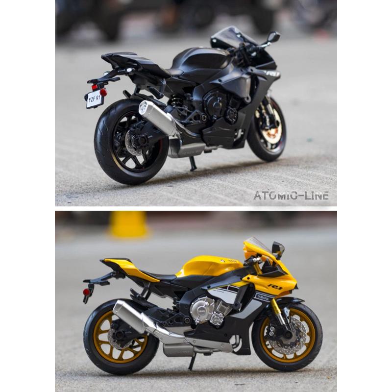 YAMAHA 1/12 ヤマハ YZF-R1 ミニカー 全4色 バイク 合金モデル