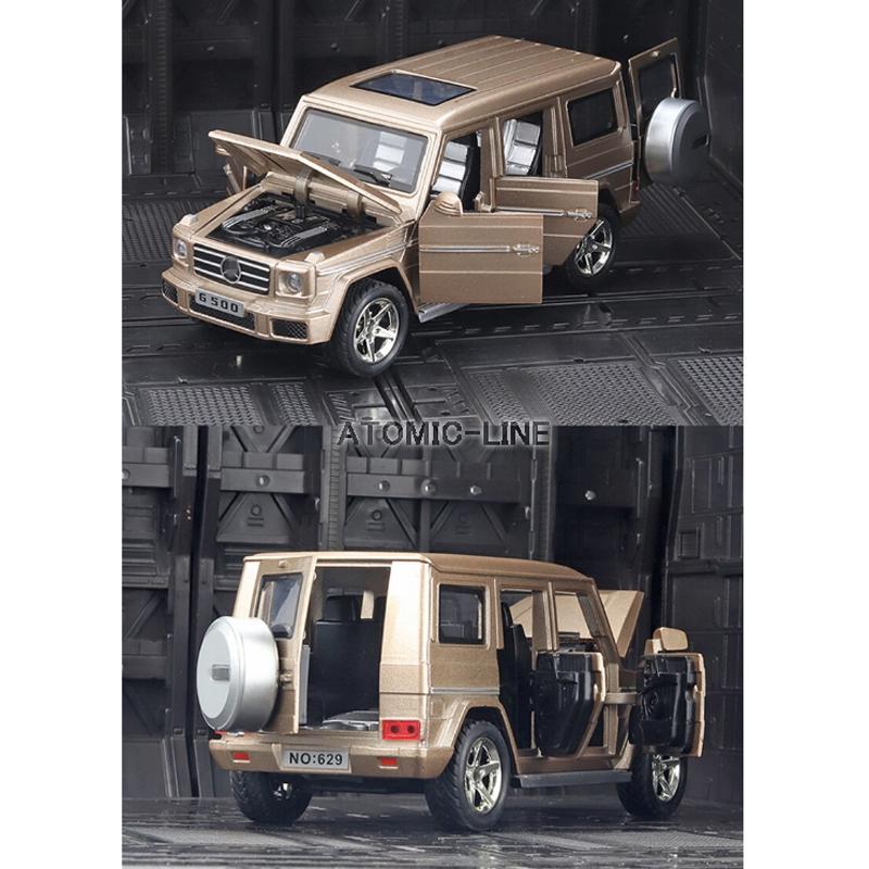メルセデス ベンツ G500 1/32 ミニカー 全5色 ライト点滅