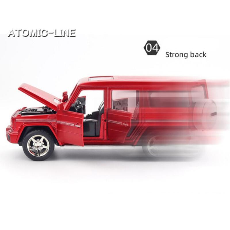 メルセデス ベンツ G500 1/32 ミニカー 全5色 ライト点滅 エンジン