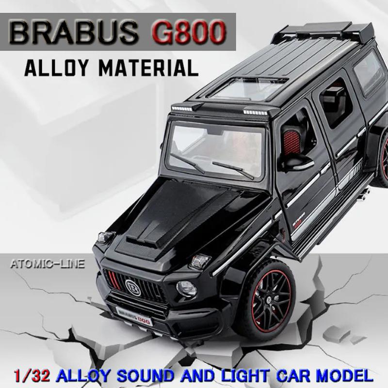 メルセデス ベンツ BRABUS G800 1/24 ミニカー 全4色 ライト点灯 メルセデス ベンツ BRABUS G800 1/24 ミニカー 全4色 ライト点灯