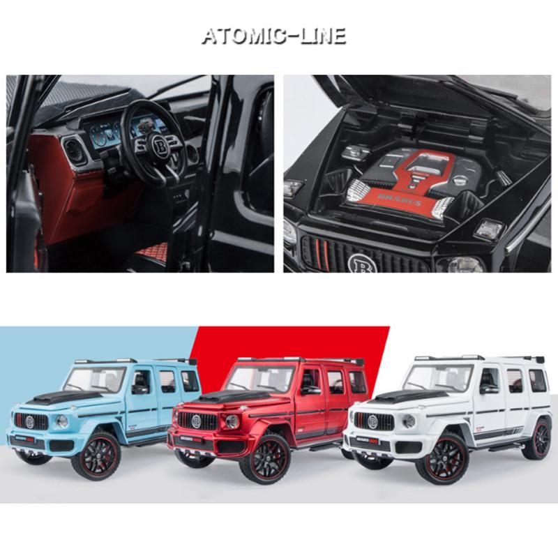 メルセデス ベンツ BRABUS G800 1/24 ミニカー 全4色 ライト点灯 メルセデス ベンツ BRABUS G800 1/24 ミニカー 全4色 ライト点灯