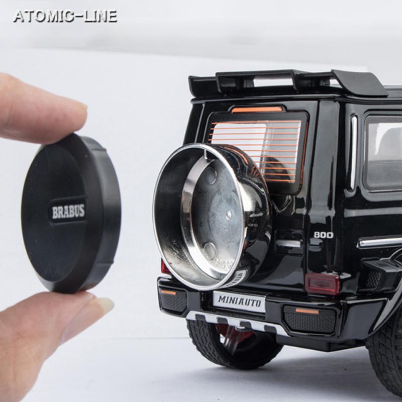 メルセデス ベンツ BRABUS G800 1/24 ミニカー 全4色 ライト点灯
