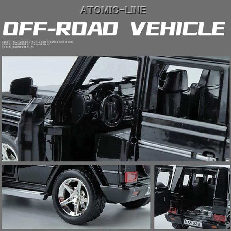 メルセデス ベンツ BRABUS G800 1/24 ミニカー 全4色 ライト点灯