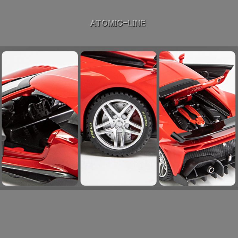 Cycloneサイクロン　フェラーリカラー HSWによって改造された新しいコイルサイクロンIIは