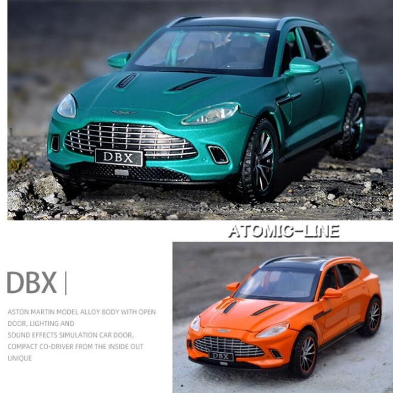 アストンマーティン DBX ミニカー 1/32 全4色 ライト点灯
