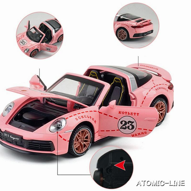 PORSCHE DESIGN ポルシェ 911 RSR タルガ 4S 1/32 ミニカー 全3 PORSCHE DESIGN ポルシェ 911 RSR タルガ 4S 1/32 ミニカー 全3