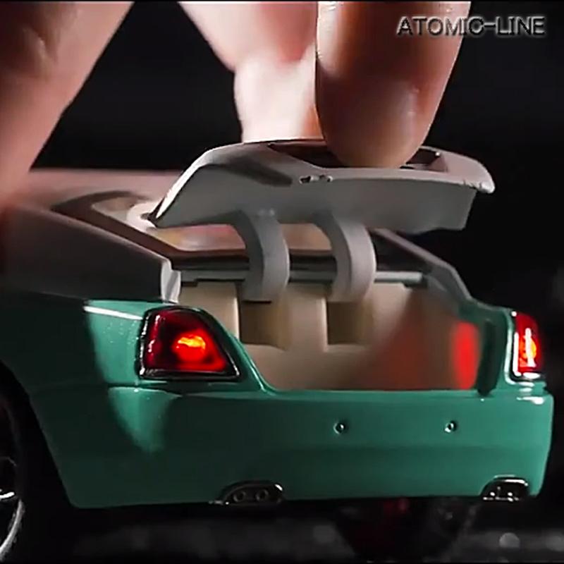ロールスロイス レイス 1/32 ミニカー 全3色 ライト点灯