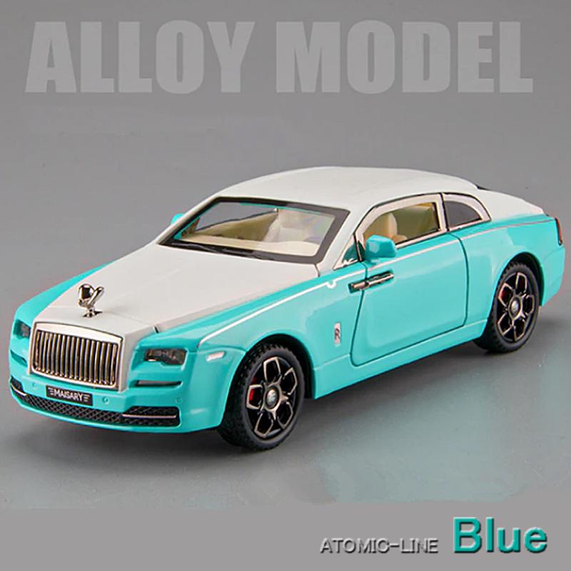 ロールスロイス　扉サンプル ロールスロイス レイス 1/32 ミニカー 全3色 ライト点灯