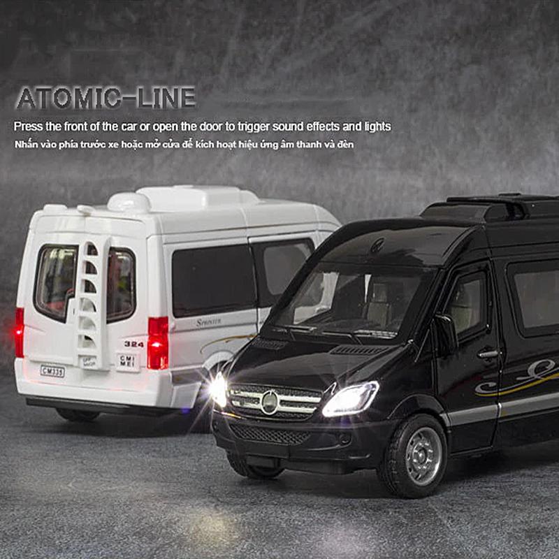 メルセデス ベンツ スプリンター 1/32 ミニカー 全2色 ライト メルセデス ベンツ スプリンター 1/32 ミニカー 全2色 ライト
