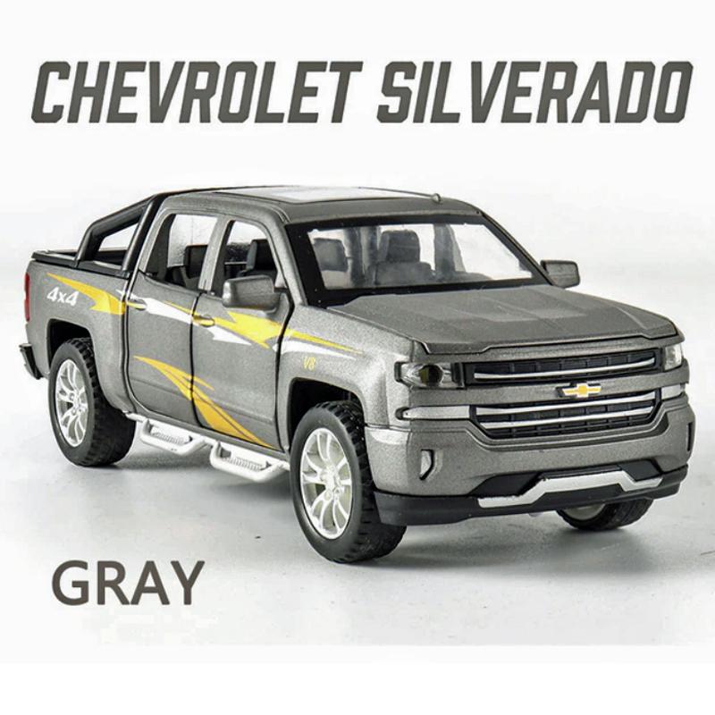 1/64　サンルーフ開閉前後　シルバラード　silverado 精密ミニカー Amazon | Auto World CP7918 2019 シボレー シルバラード LTZ