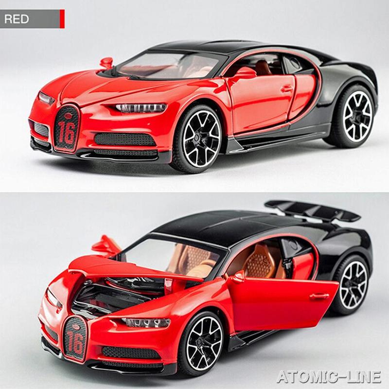 ブガッティシロン イエロー ミニカー 1:18 ライト点灯 サウンド ドア開閉 ブガッティシロン イエロー ミニカー 1:18 ライト点灯 サウンド