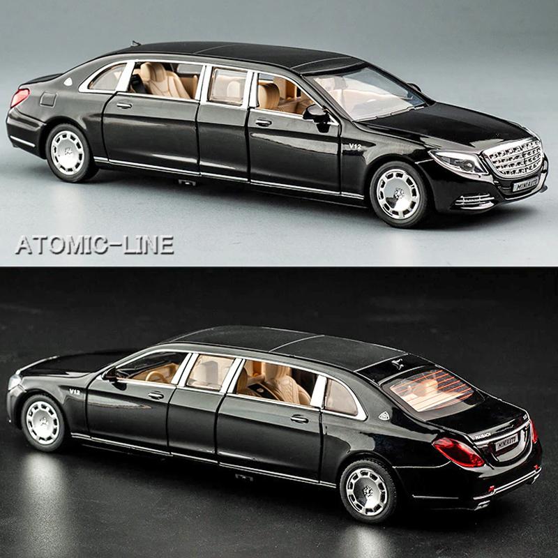 Mercedes Benz マイバッハ S650 リムジン 1/32 ミニカー 全4色 ライト