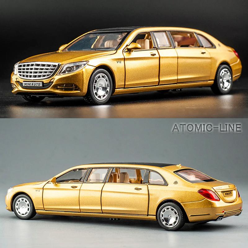 Mercedes Benz マイバッハ S650 リムジン 1/32 ミニカー 全4色 ライト
