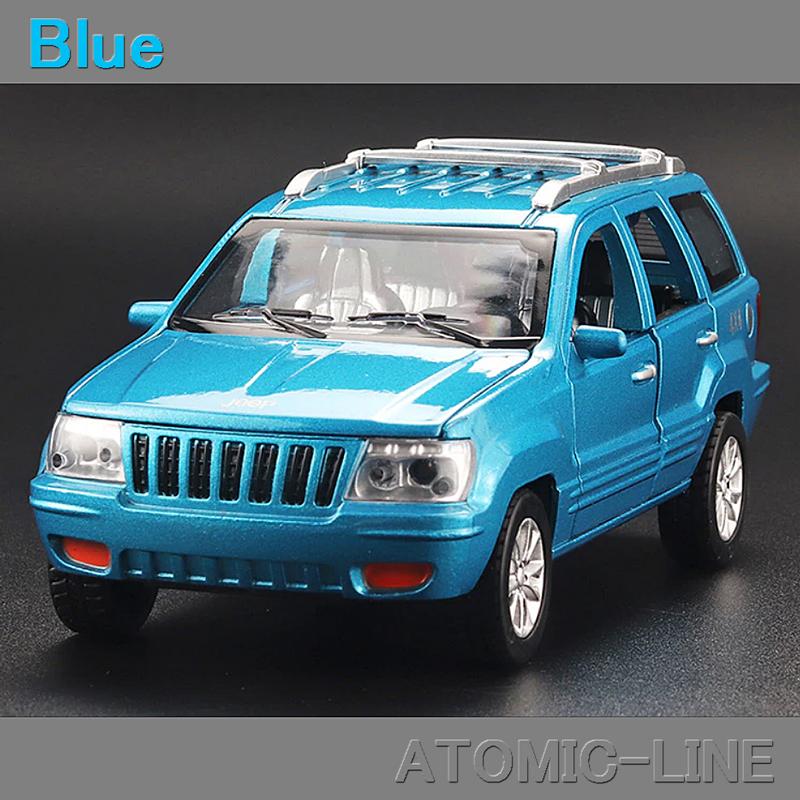 レア！　美品　1/18 アメ車　ミニカー　ジープ　チェロキー Jeep（ジープ） グランドチェロキー 1/32 ミニカー 全4色 ライト点滅
