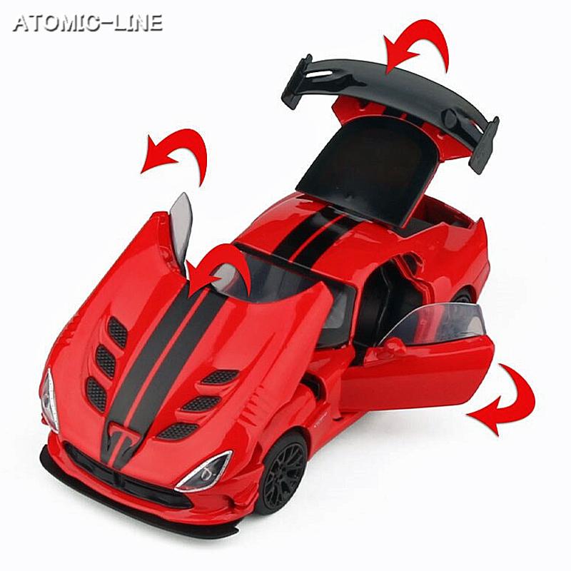 ダッジ バイパー SRT10 ACR 1/32 ミニカー 全3色 ライト点滅 サウンド