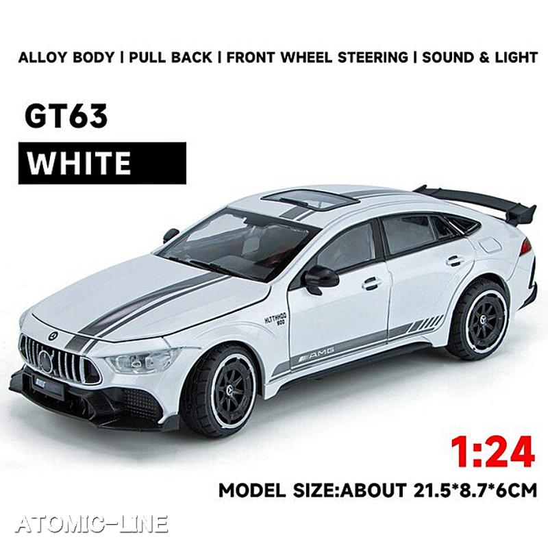 【 希少 】 ジャガー ベンツ ミニカー2点セット メルセデスAMG メルセデスベンツ AMG GT63 4ドアクーペ 1/24 ミニカー